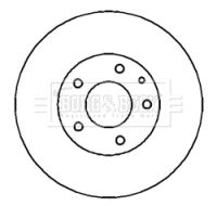 BORG & BECK Piduriketas BBD5741S